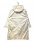 ASTRAET (アストラット) コットン ツイル フーデッドコート ホワイト サイズ:FREE：7000円