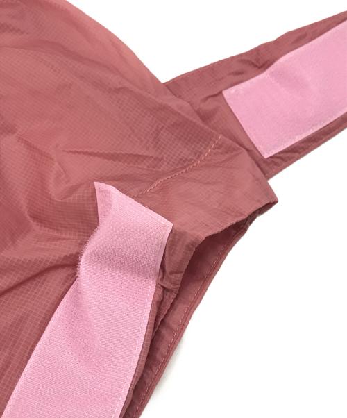 F/CE.（エフシーイー）F/CE. (エフシーイー) リップナイロン ビッグアノラック ピンク×グリーン サイズ:Ｓの古着・服飾アイテム