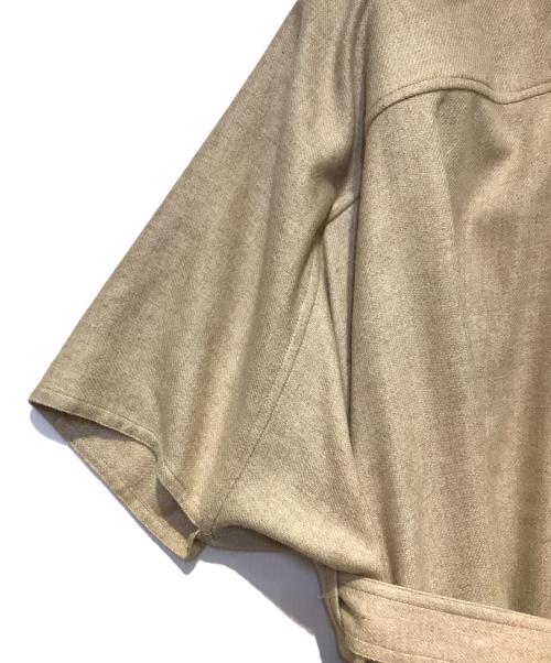 NEHERA（ネヘラ）NEHERA (ネヘラ) ロングガウンコート ベージュ サイズ:FREEの古着・服飾アイテム