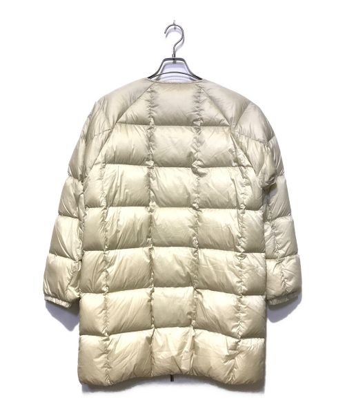 Pyrenex（ピレネックス）Pyrenex (ピレネックス) Demi-Luxe Beams (デミルクス ビームス) 別注 ARTNEY タフタダウンコート ホワイト サイズ:38の古着・服飾アイテム