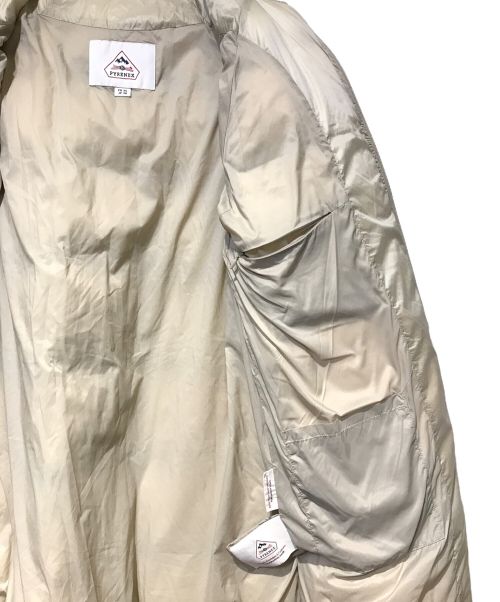 Pyrenex（ピレネックス）Pyrenex (ピレネックス) Demi-Luxe Beams (デミルクス ビームス) 別注 ARTNEY タフタダウンコート ホワイト サイズ:38の古着・服飾アイテム