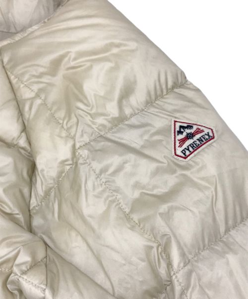 Pyrenex（ピレネックス）Pyrenex (ピレネックス) Demi-Luxe Beams (デミルクス ビームス) 別注 ARTNEY タフタダウンコート ホワイト サイズ:38の古着・服飾アイテム
