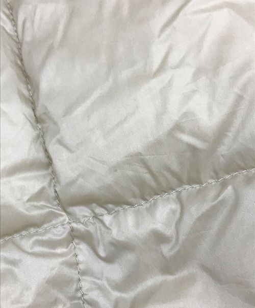 Pyrenex（ピレネックス）Pyrenex (ピレネックス) Demi-Luxe Beams (デミルクス ビームス) 別注 ARTNEY タフタダウンコート ホワイト サイズ:38の古着・服飾アイテム