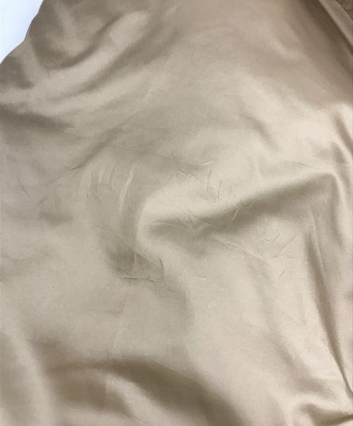 BABYLONE（バビロン）BABYLONE (バビロン) リバーシブルミドルMA-1 ベージュ×グレー サイズ:FREEの古着・服飾アイテム