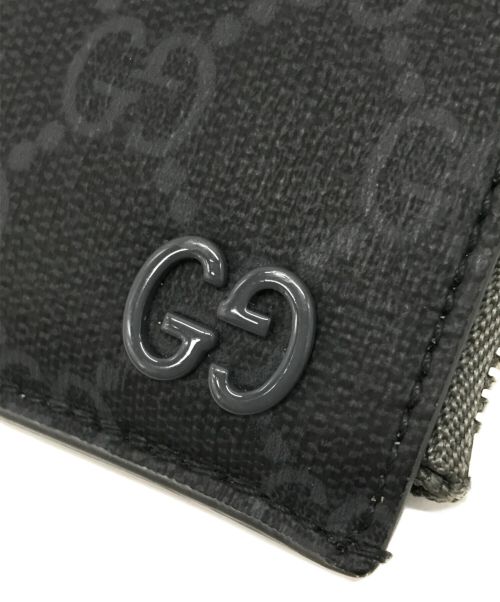 GUCCI（グッチ）GUCCI (グッチ) GGジップカードケース サイズ:下記参照の古着・服飾アイテム