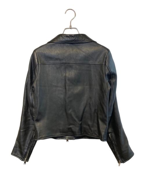 Lui's（ルイス）Lui's (ルイス) シープスキンライダースジャケット ブラック サイズ:38の古着・服飾アイテム