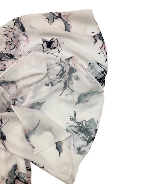 HER LIP TO（ハーリップトゥ）HER LIP TO (ハーリップトゥ) フラワープリントワンピース ピンク×ホワイト サイズ:Mの古着・服飾アイテム