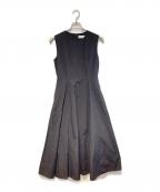 RIM.ARKリムアーク）の古着「Noble flare volume dress」｜ネイビー