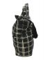 MARNI (マルニ) 2WAYパフトートバッグ ブラック×ホワイト：32000円