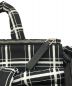 中古・古着 MARNI (マルニ) 2WAYパフトートバッグ ブラック×ホワイト：32000円
