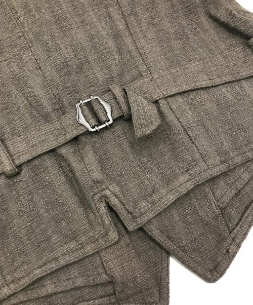 LARDINI（ラルディーニ）LARDINI (ラルディーニ) リネンブレンドジレ ベージュ サイズ:46（M相当）の古着・服飾アイテム