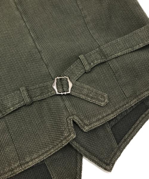 LARDINI（ラルディーニ）LARDINI (ラルディーニ) ベスト カーキ サイズ:48（L相当）の古着・服飾アイテム