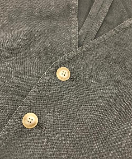 LARDINI（ラルディーニ）LARDINI (ラルディーニ) リネンジレ グレー サイズ:46（M相当）の古着・服飾アイテム