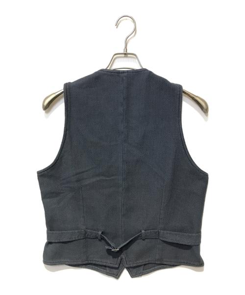 LARDINI（ラルディーニ）LARDINI (ラルディーニ) ジレ ネイビー サイズ:48（L相当）の古着・服飾アイテム