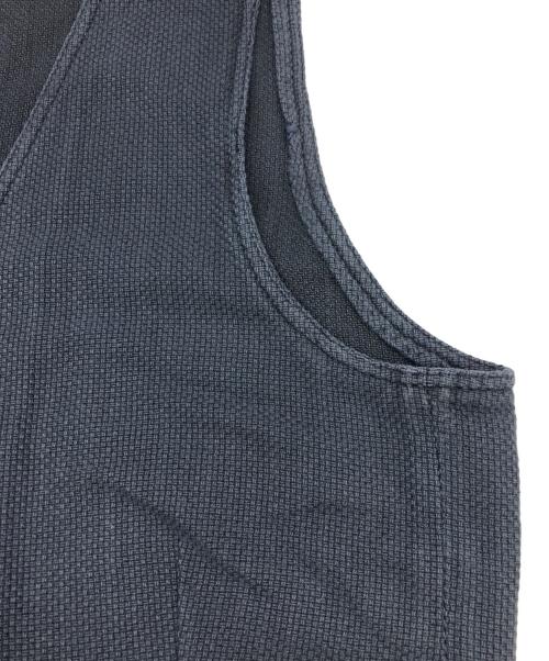 LARDINI（ラルディーニ）LARDINI (ラルディーニ) ジレ ネイビー サイズ:48（L相当）の古着・服飾アイテム