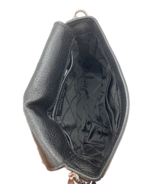 MICHAEL KORS（マイケル・コース）MICHAEL KORS (マイケルコース) ショルダーバッグ ブラックの古着・服飾アイテム