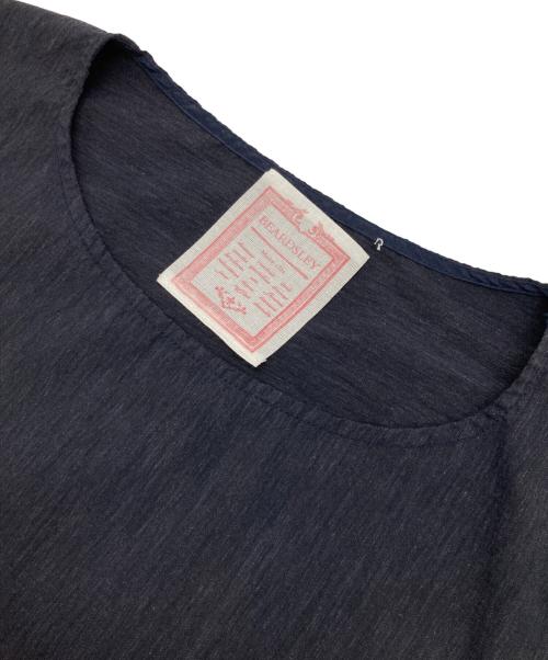 BEARDSLEY（ビアズリー）BEARDSLEY (ビアズリー) ノースリーブブラウス ネイビー サイズ:1 未使用品の古着・服飾アイテム