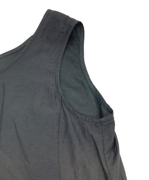 23区（ニジュウサンク）23区 (ニジュウサンク) SILK COTTON LAWN ワンピース ブラック サイズ:40の古着・服飾アイテム