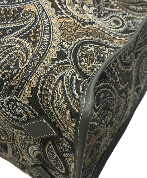 A VACATION（ア ヴァケーション）A VACATION (アヴァケーション) TANK LAKE トートバッグ グレー×ブラウン サイズ:下記参照の古着・服飾アイテム