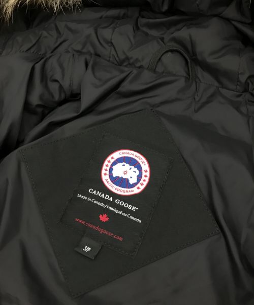 CANADA GOOSE（カナダグース）CANADA GOOSE (カナダグース) マッケンジー パーカ ヘリテージ ブラック サイズ:Sの古着・服飾アイテム