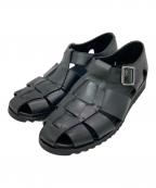 PARABOOTパラブーツ）の古着「グルカサンダル」｜ブラック