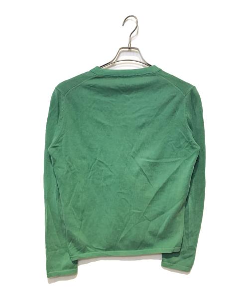 Cruciani（クルチアーニ）Cruciani (クルチアーニ) コットンニットカーディガン グリーン サイズ:46（M相当）の古着・服飾アイテム