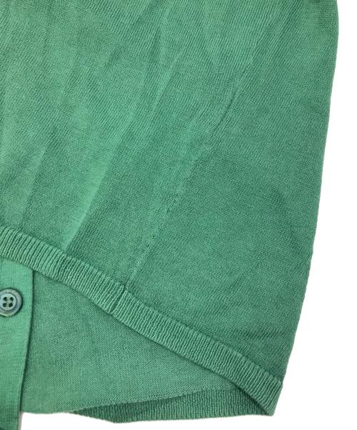 Cruciani（クルチアーニ）Cruciani (クルチアーニ) コットンニットカーディガン グリーン サイズ:46（M相当）の古着・服飾アイテム