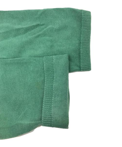 Cruciani（クルチアーニ）Cruciani (クルチアーニ) コットンニットカーディガン グリーン サイズ:46（M相当）の古着・服飾アイテム