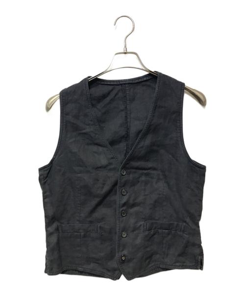 LARDINI（ラルディーニ）LARDINI (ラルディーニ) ジレ ネイビー サイズ:46（M相当）の古着・服飾アイテム