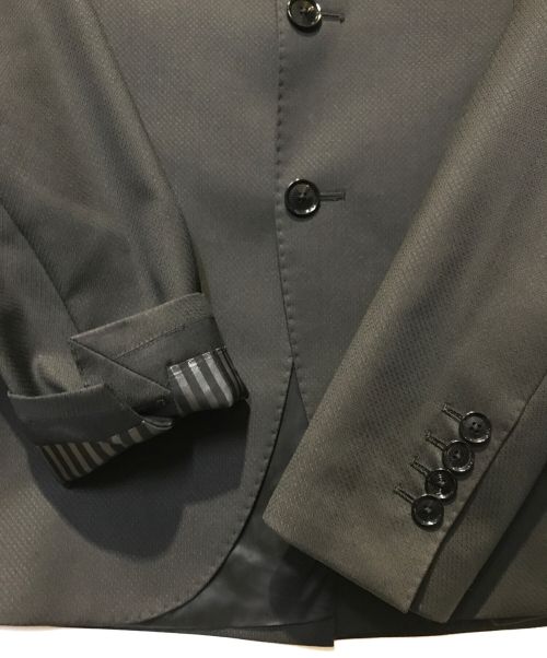 TAGLIATORE（タリアトーレ）TAGLIATORE (タリアトーレ) テーラードジャケット ブラック サイズ:46/9の古着・服飾アイテム