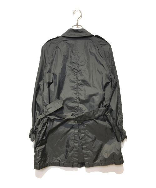 BURBERRY LONDON（バーバリーロンドン）BURBERRY LONDON (バーバリーロンドン) 裏ノヴァチェック スプリングトレンチコート ブラック サイズ:Lの古着・服飾アイテム