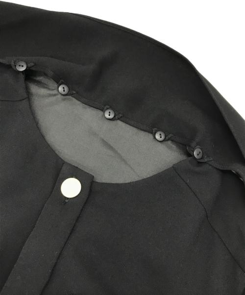 GRACE CLASS（グレースクラス）GRACE CLASS (グレースクラス) ボウタイクレープミニワンピース ブラック サイズ:38の古着・服飾アイテム