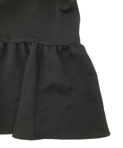 GRACE CLASS（グレースクラス）GRACE CLASS (グレースクラス) ボウタイクレープミニワンピース ブラック サイズ:38の古着・服飾アイテム