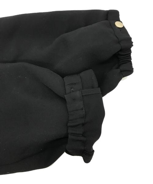 GRACE CLASS（グレースクラス）GRACE CLASS (グレースクラス) ボウタイクレープミニワンピース ブラック サイズ:38の古着・服飾アイテム