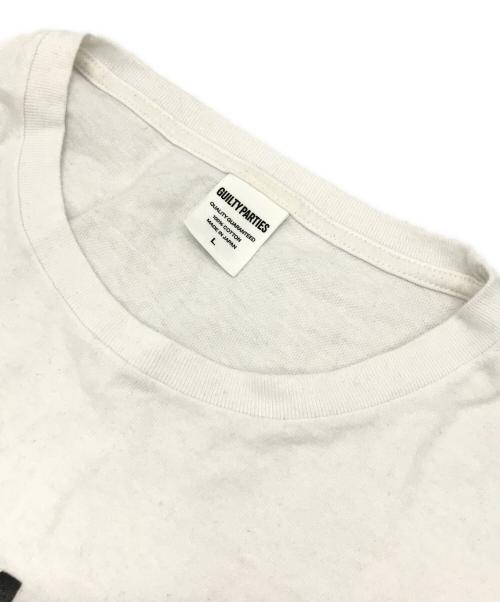 WACKO MARIA（ワコマリア）WACKO MARIA (ワコマリア) ロゴTシャツ ホワイト サイズ:Ｌの古着・服飾アイテム