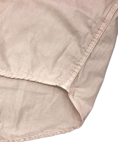 STONE ISLAND（ストーンアイランド）STONE ISLAND (ストーンアイランド) ガーメントダイコットンワークシャツ ピンク サイズ:Ｍの古着・服飾アイテム