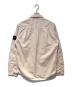 STONE ISLAND (ストーンアイランド) ガーメントダイコットンワークシャツ ピンク サイズ:Ｍ：23000円