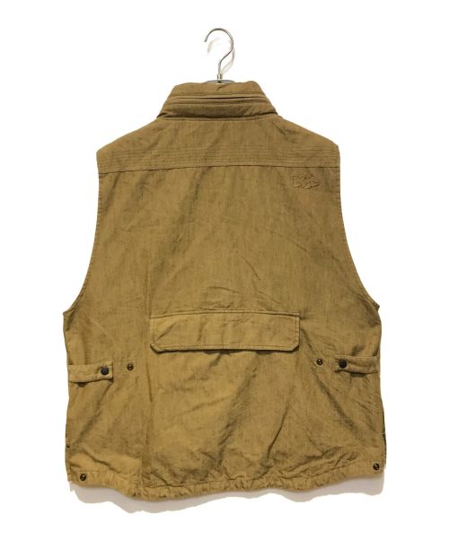 BACK CHANNEL（バックチャンネル）BACK CHANNEL (バックチャンネル) ［古着］ハンティングベスト ベージュ サイズ:XLの古着・服飾アイテム