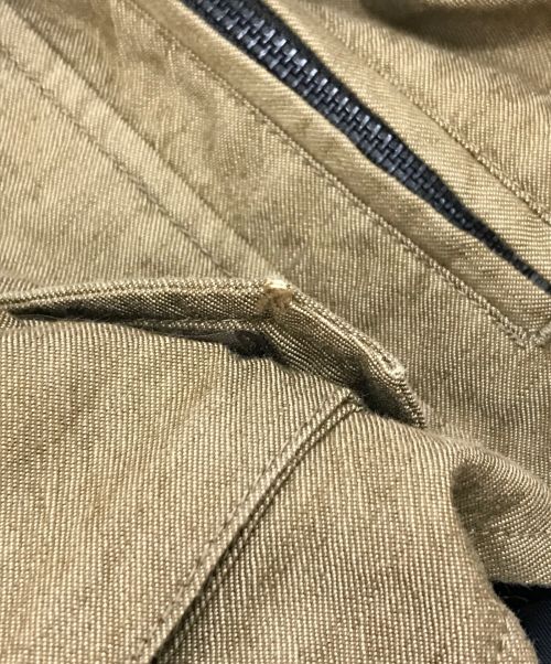 BACK CHANNEL（バックチャンネル）BACK CHANNEL (バックチャンネル) ［古着］ハンティングベスト ベージュ サイズ:XLの古着・服飾アイテム