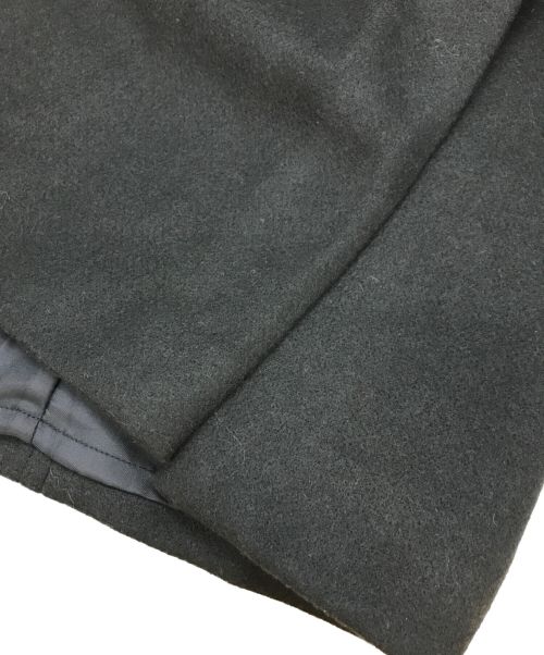 Lallia Mu（ラリア ムー）Lallia Mu (ラリア ムー) ボアベストレイヤードコート ブラック サイズ:38の古着・服飾アイテム