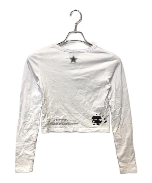 BEEDEN（ビーデン）BEEDEN (ビーデン) グラフィックカットソー ホワイト サイズ:FREEの古着・服飾アイテム