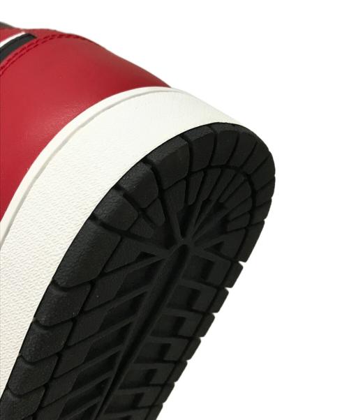 NIKE（ナイキ）NIKE (ナイキ) AIR JORDAN 1 MID レッド×ブラック サイズ:US12の古着・服飾アイテム