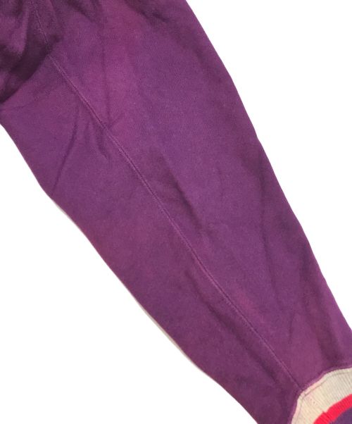 Champion（チャンピオン）Champion (チャンピオン) 90's リブライン クルーネック リバースウィーブスウェット パープル サイズ:XLの古着・服飾アイテム