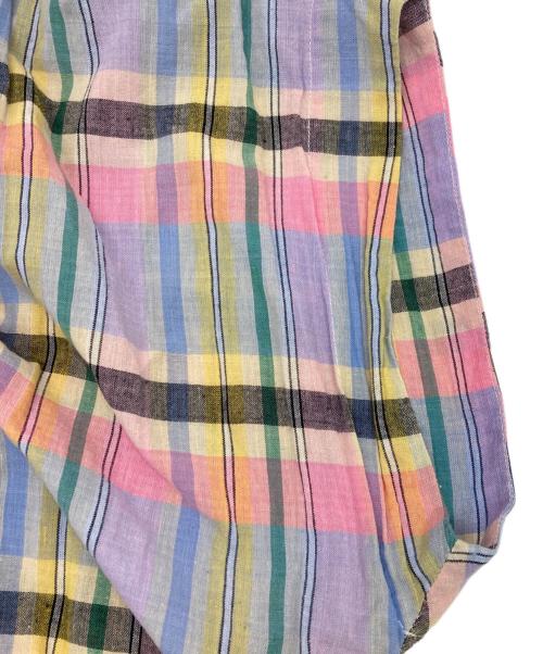 ne quittez pas（ヌキテパ）ne quittez pas (ヌキテパ) マドラスチェックスリーブレスドレス マルチカラー サイズ:Mの古着・服飾アイテム