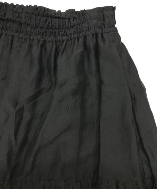 marmors（マルモア）marmors (マルモア) ティアードスカート ブラック サイズ:36の古着・服飾アイテム