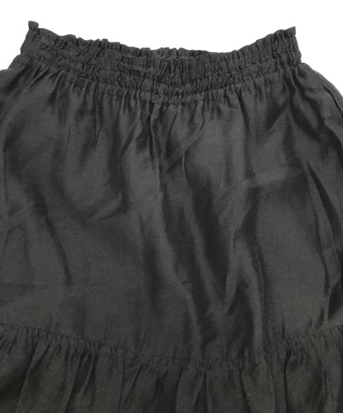 marmors（マルモア）marmors (マルモア) ティアードスカート ブラック サイズ:36の古着・服飾アイテム