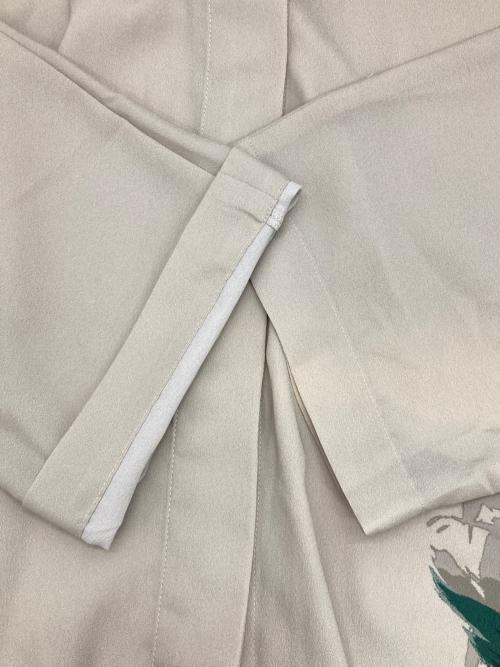 CLANE（クラネ）CLANE (クラネ) パネルフラワーシャツ ベージュ サイズ:1の古着・服飾アイテム