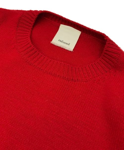 refomed（リフォメッド）refomed (リフォメッド) ニット レッド サイズ:下記参照の古着・服飾アイテム
