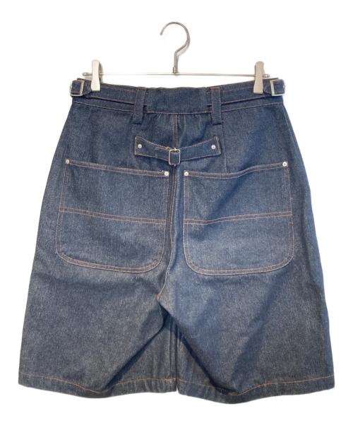 Ballsy.Brothers（ボールジーブラザーズ）Ballsy.Brothers (ボールジーブラザーズ) デニムバギーグルカベイカーパンツ インディゴ サイズ:Ｌの古着・服飾アイテム