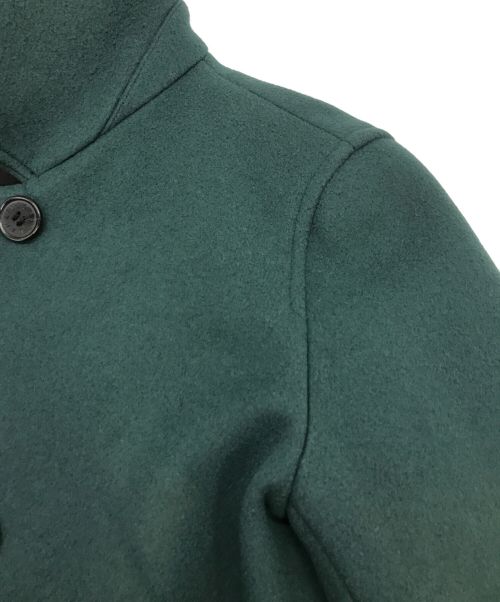 MACKINTOSH LONDON（マッキントッシュ ロンドン）MACKINTOSH LONDON (マッキントッシュ ロンドン) ウールステンカラーコート グリーン サイズ:38の古着・服飾アイテム